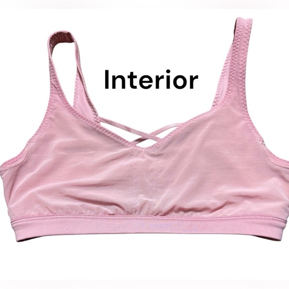 Victoria Sport Ballet Pink Size Medium Strappy Sports Bra - Picture 6 of 14